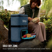 Ninja FrostVault™ 24 Can Backpack Cooler in Charcoal Gray